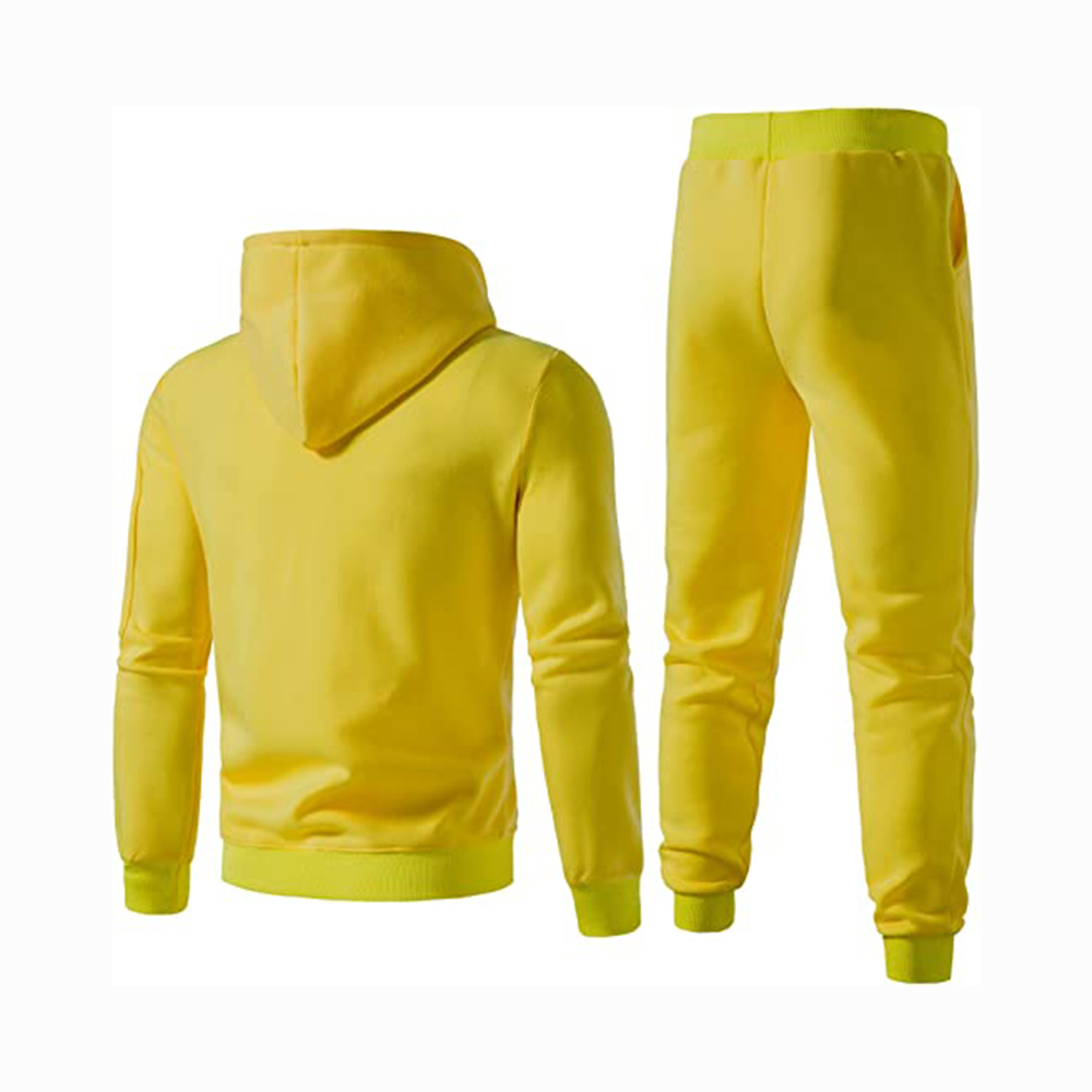 Hestic Sports Wear Men's Athletic Running Tracksuit Set Casual Full Zip Jogging Sweat Suit