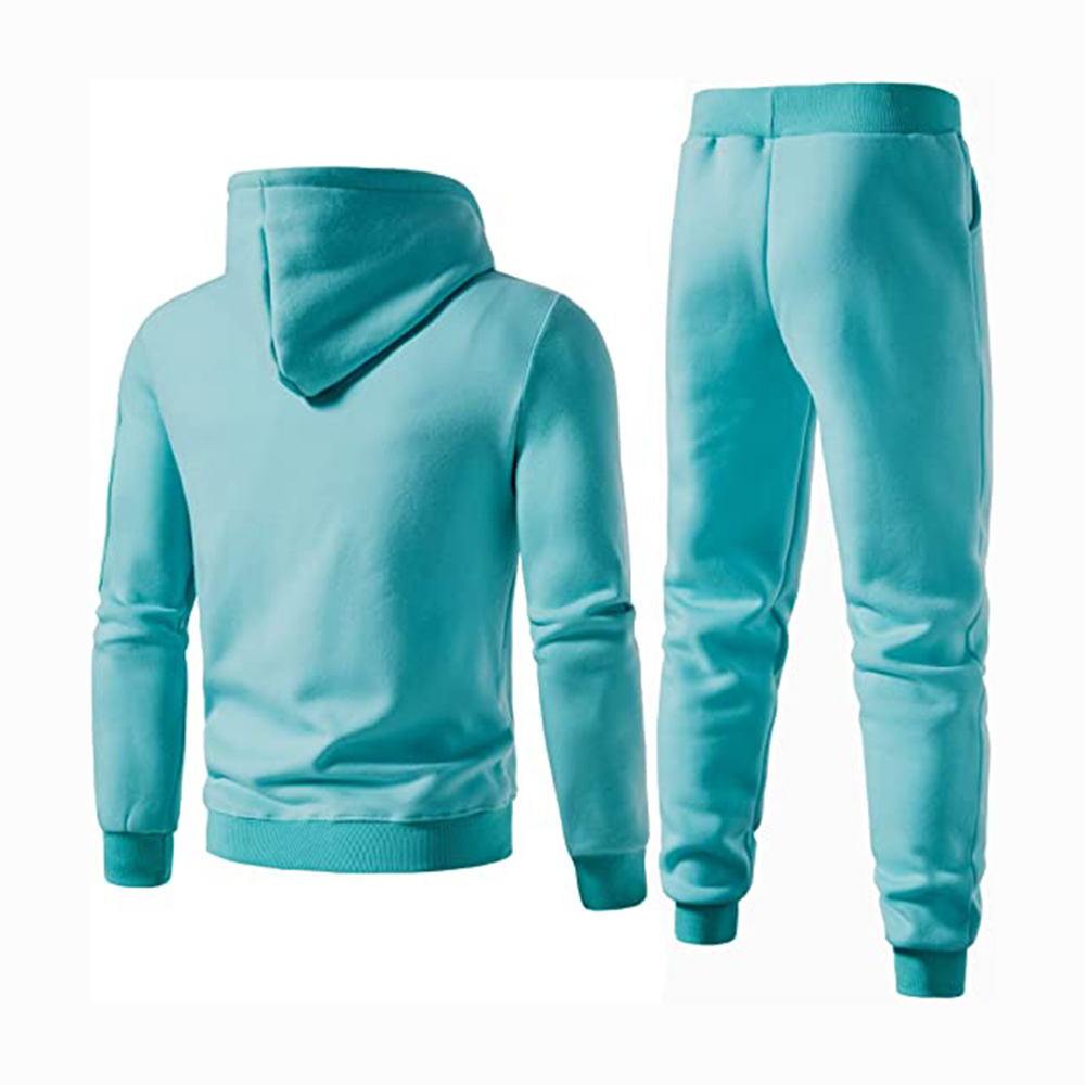 Hestic Sports Wear Men's Athletic Running Tracksuit Set Casual Full Zip Jogging Sweat Suit