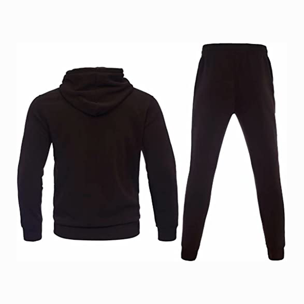 Hestic Sports Wear Men's Athletic Running Tracksuit Set Casual Full Zip Jogging Sweat Suit