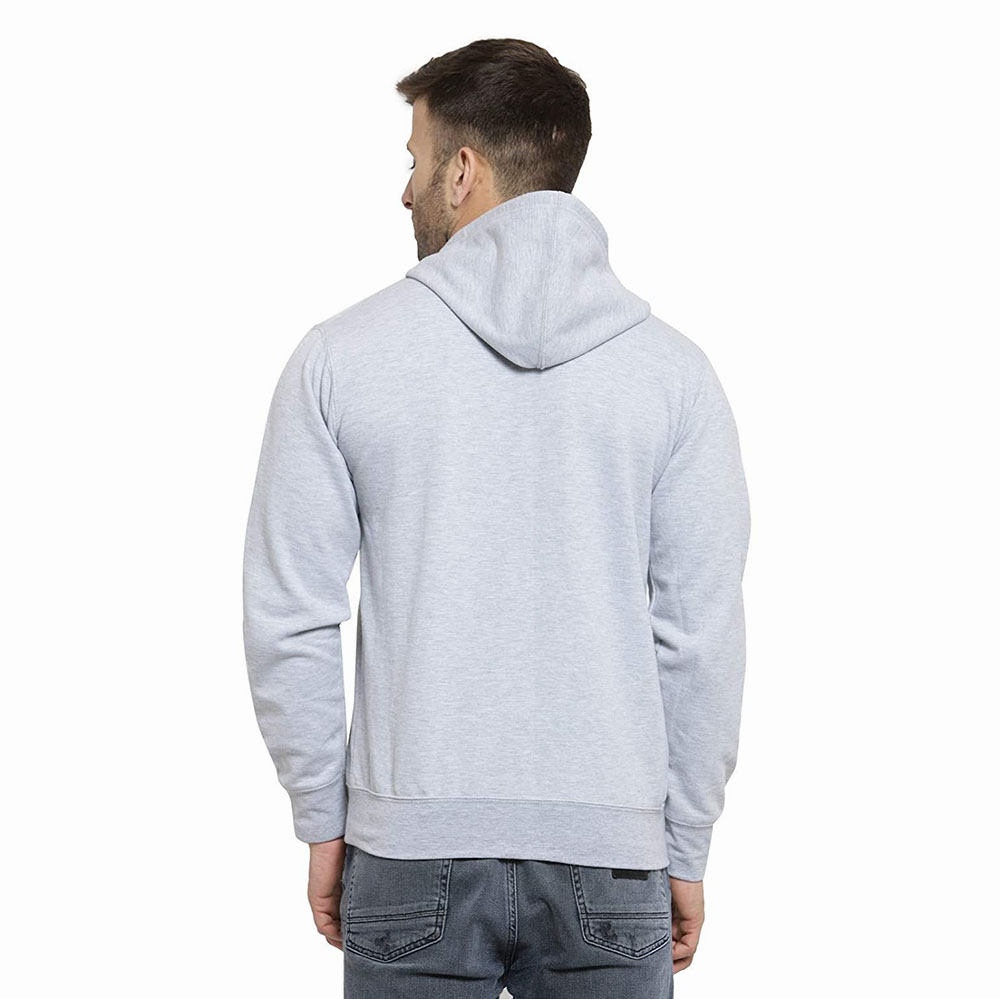 New Arrival Custom Wholesale Blank 300 Gsm Heavyweight 100% Cotton Fleece Pullover Men Hoodie In Bulk