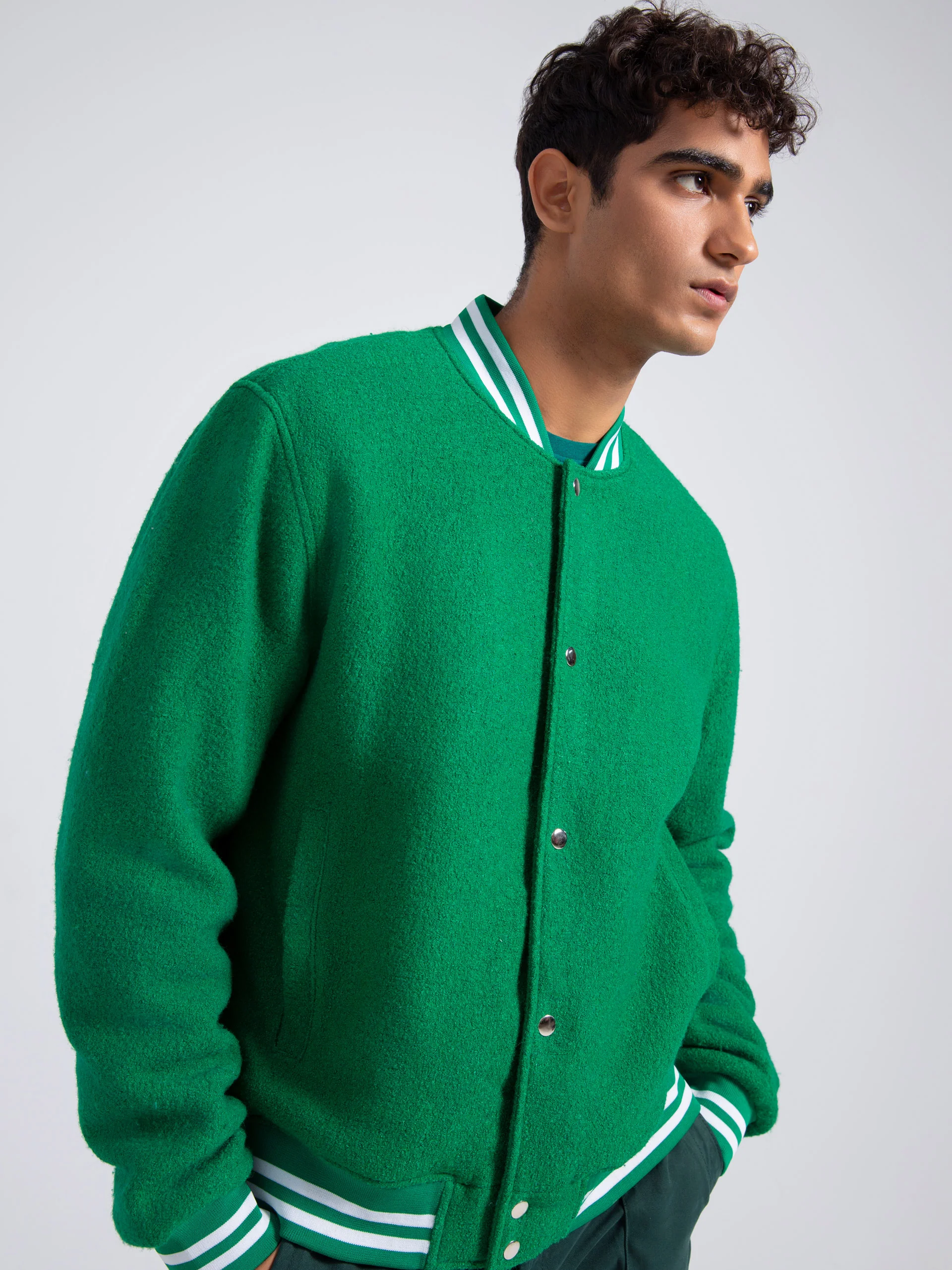 Hestic Sports Wear Varsity Jackets Wool Made Patches Work Wholesale Custom Embroidery Baseball Jackets With Custom Label Logo