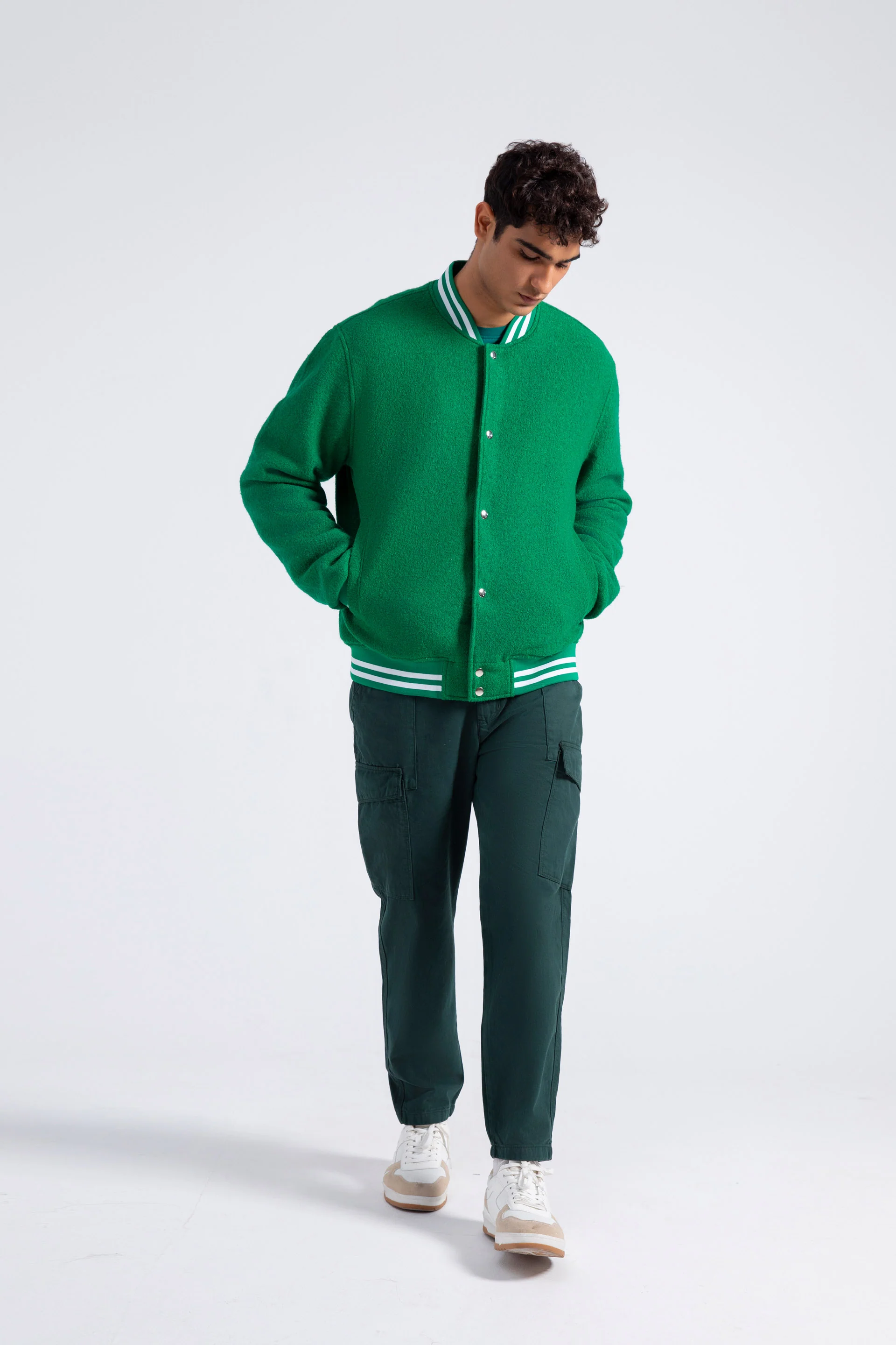 Hestic Sports Wear Varsity Jackets Wool Made Patches Work Wholesale Custom Embroidery Baseball Jackets With Custom Label Logo