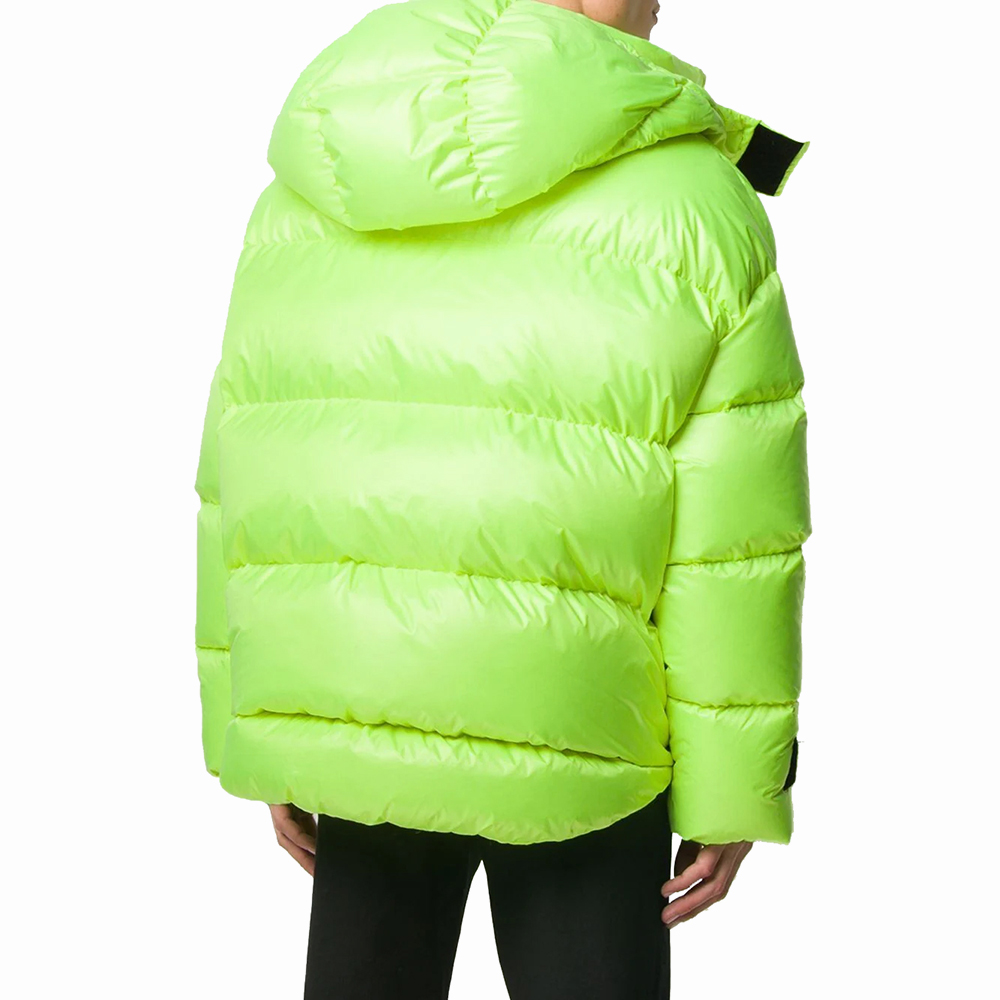 Hestic Sports Wear Wholesale Custom Winter Puffer Jacket Men Women Sherpa Lining Design Hooded Mens Puffer Jackets