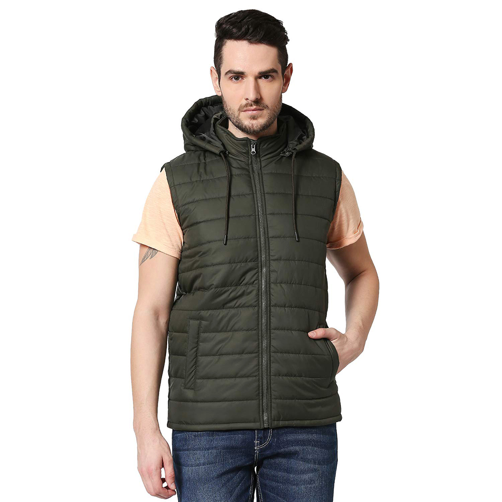 Hestic Sports Wear Custom Gilet Winter Breathable Men Softshell Vest Soft Shell Waterproof Vest