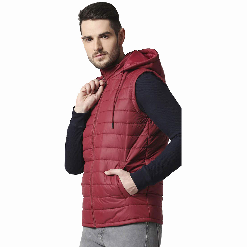 Hestic Sports Wear Custom Gilet Winter Breathable Men Softshell Vest Soft Shell Waterproof Vest
