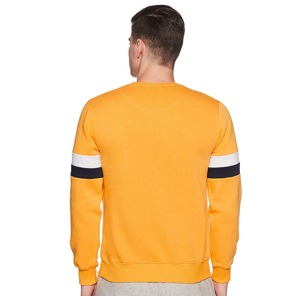 Hestic Sports Wear Sweatshirt Mens New Multipanel Crewneck Sweatshirt Breathable Wholesale Custom Logo Pullover Sweatshirts