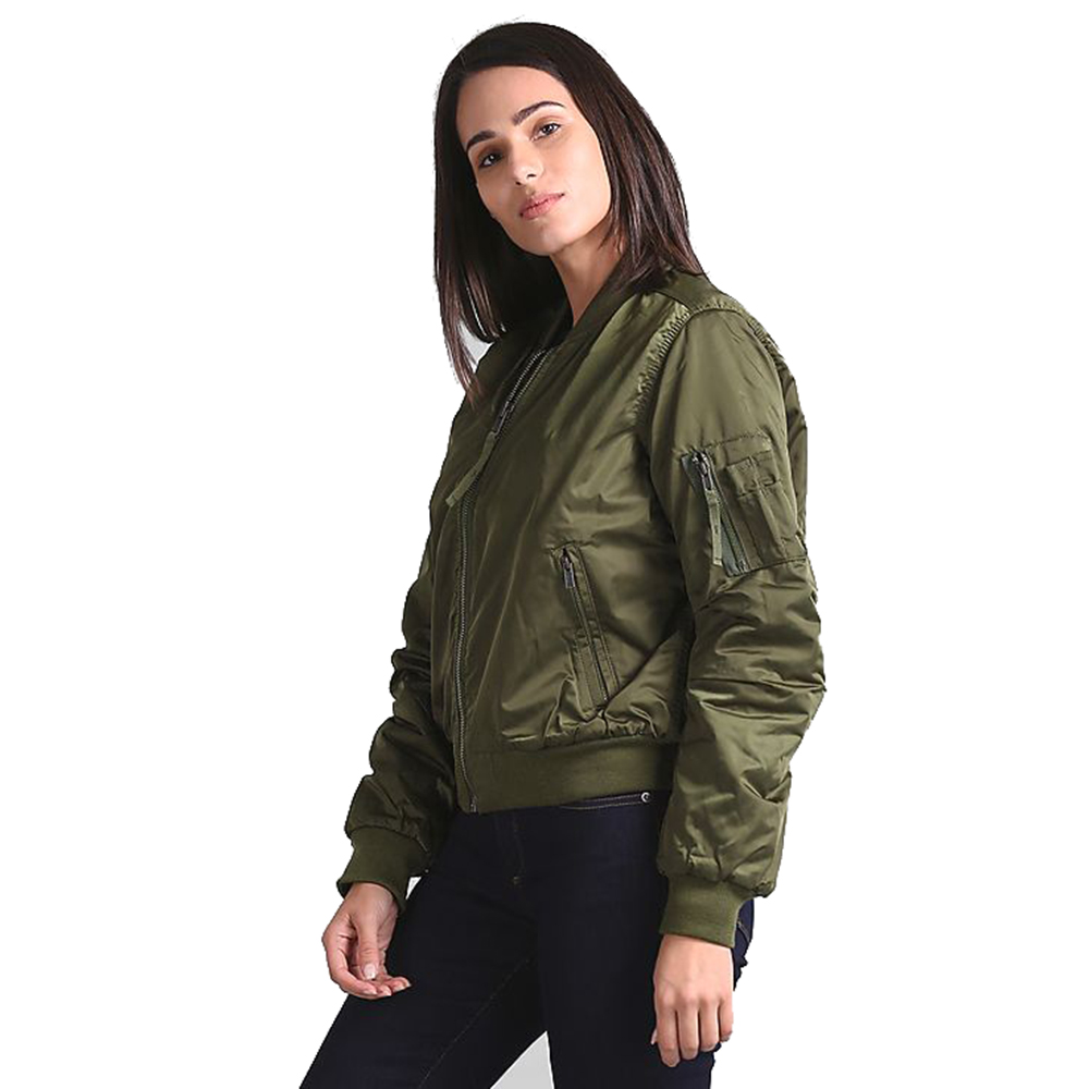 Hestic Sports Wear women bomber jacket wholesale winter ladies sports jacket custom print streetwear unisex floral bomber jackets