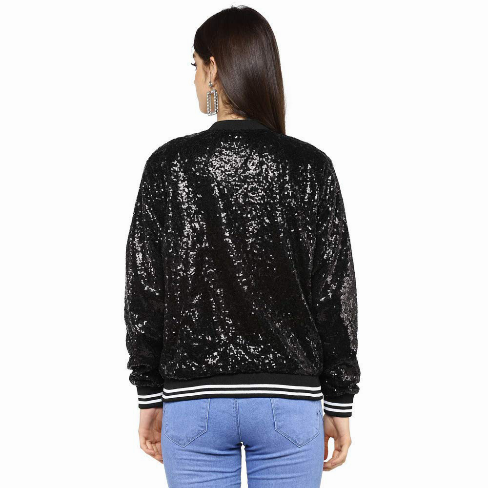 Hestic Sports Wear women bomber jacket wholesale winter ladies sports jacket custom print streetwear unisex floral bomber jackets