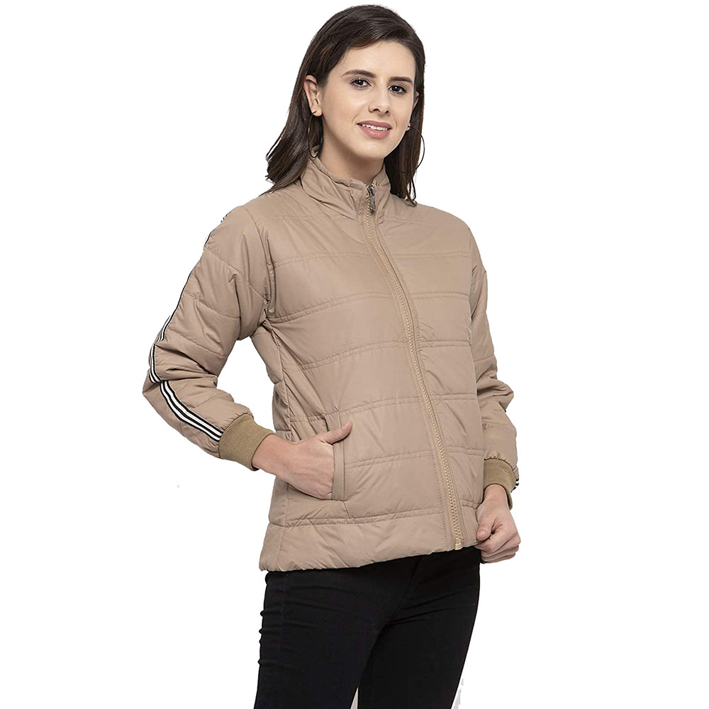 Hestic Sports Wear Newest Stylish Fashion Womens Down Coat Customized Logo Down Jacket puffer jacket men custom logo